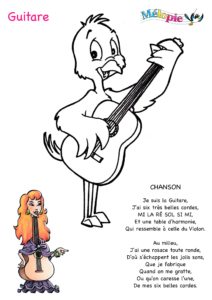 dessin guitare