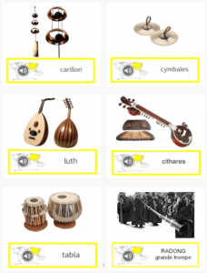 instruments de musique du monde