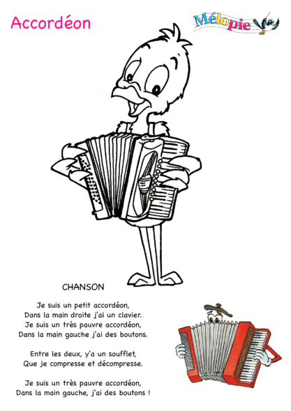 accordéon dessin