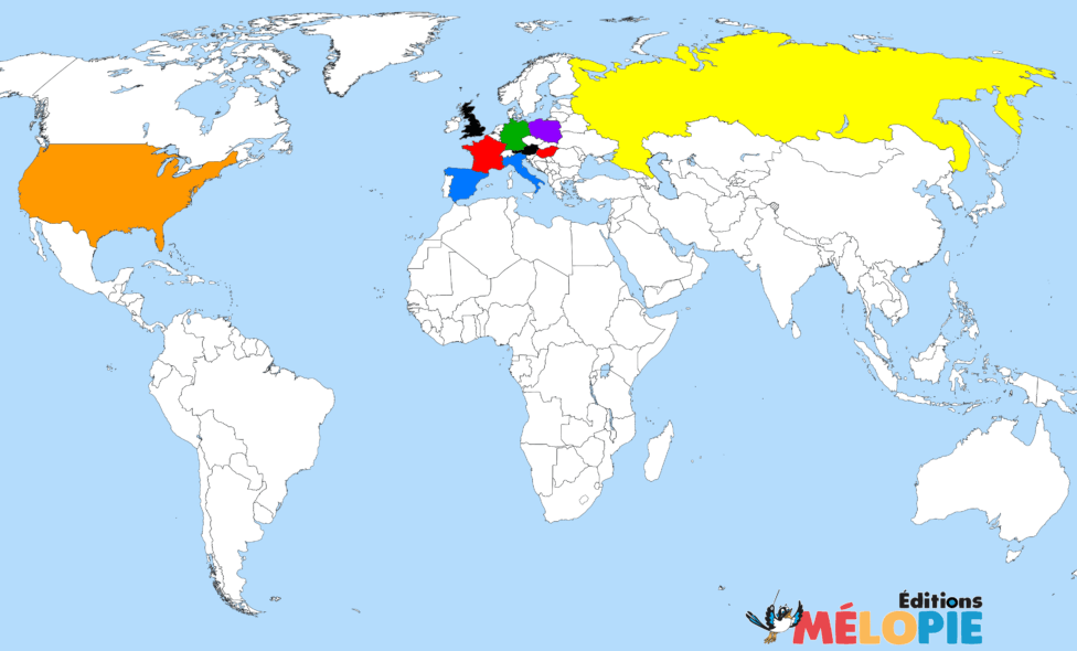 carte du monde