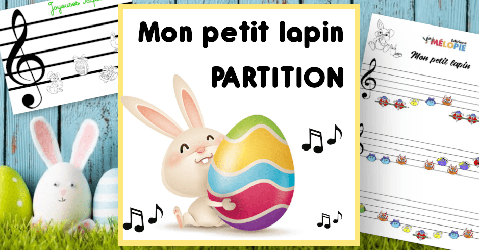 mon petit lapin partition