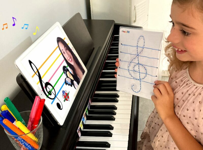 cours piano en ligne enfant