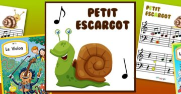 petit escargot partition