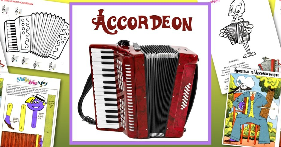 coloriage-accordeon-dessin